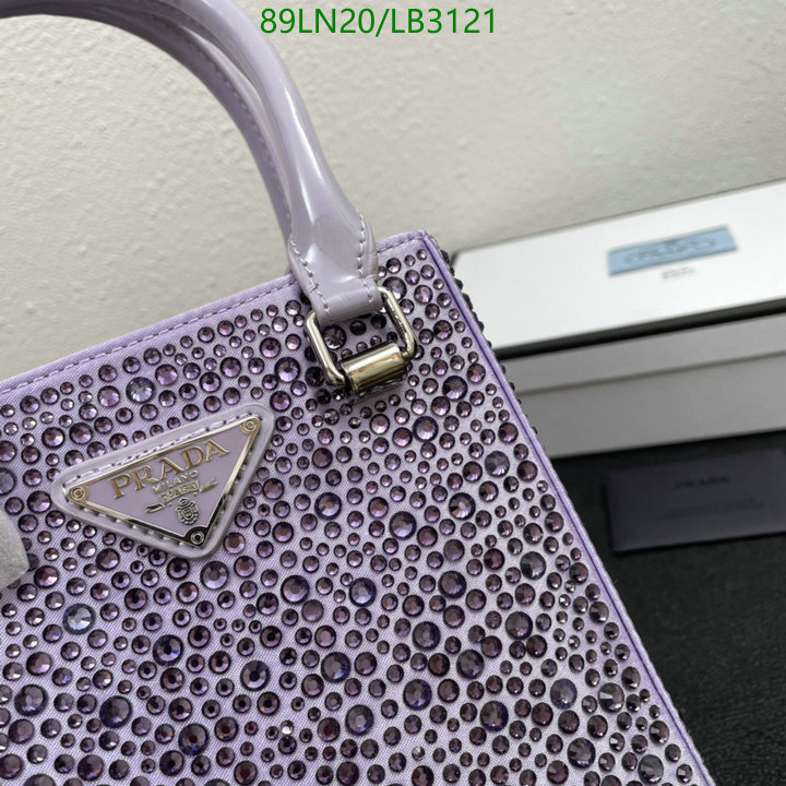 Prada Bag-(4A)-Handbag-,Code: LB3121,$: 89USD