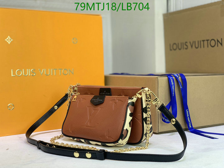 LV Bags-(4A)-New Wave Multi-Pochette-,Code: LB704,$: 79USD