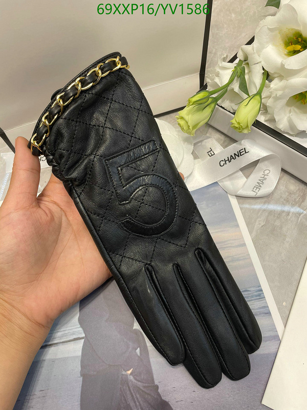 Gloves-Chanel, Code: YV1586,$: 69USD