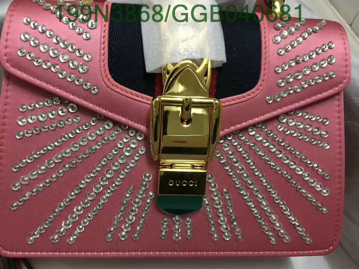 Gucci Bag-(Mirror)-Diagonal-,Code:GGB040681,$: 199USD