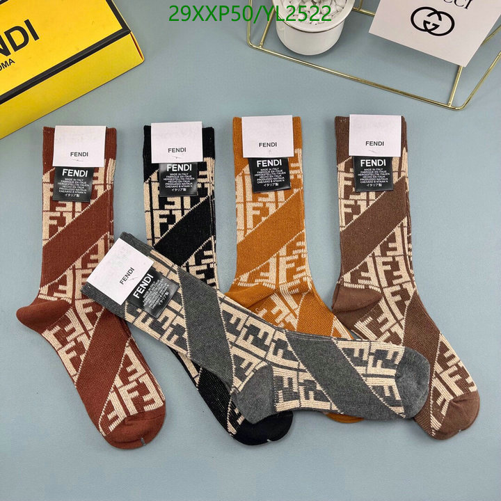 Sock-Fendi, Code: YL2522,$: 29USD