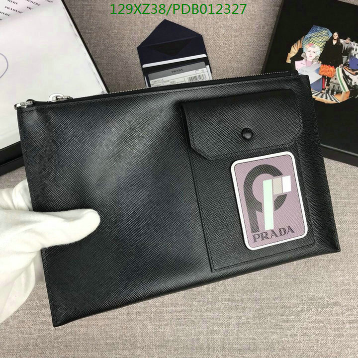 Prada Bag-(Mirror)-Clutch-,Code: PDB012327,$:129USD