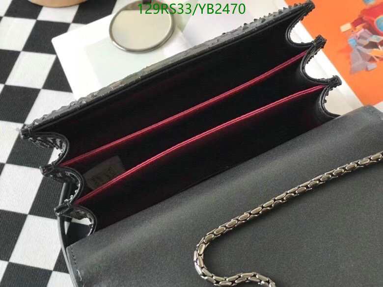 Bvlgari Bag-(4A)-Serpenti Forever,Code: YB2470,$: 129USD