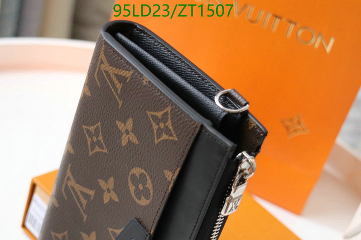 LV Bags-(Mirror)-Wallet-,Code: ZT1507,$: 95USD