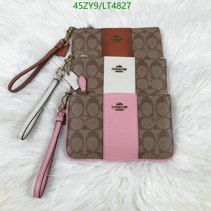 Coach Bag-(4A)-Wallet-,Code: LT4827,$: 45USD