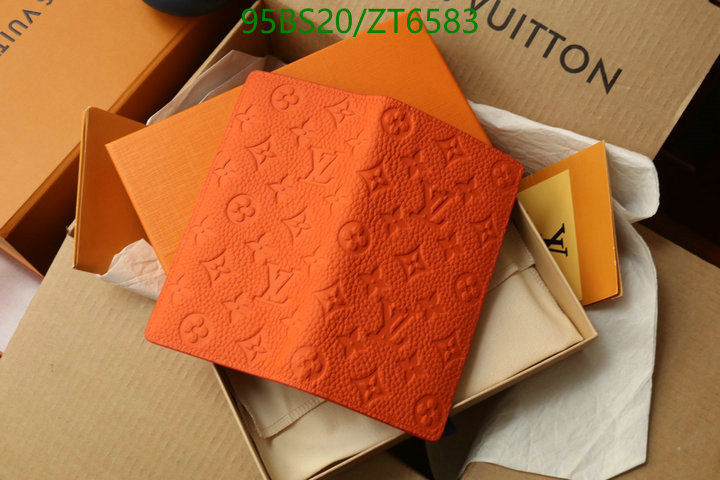 LV Bags-(Mirror)-Wallet-,Code: ZT6583,$: 95USD