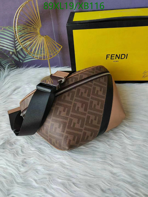 Fendi Bag-(4A)-Diagonal-,Code: XB116,$: 89USD