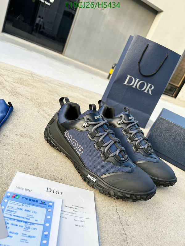 Men shoes-Dior, Code: HS434,$: 119USD