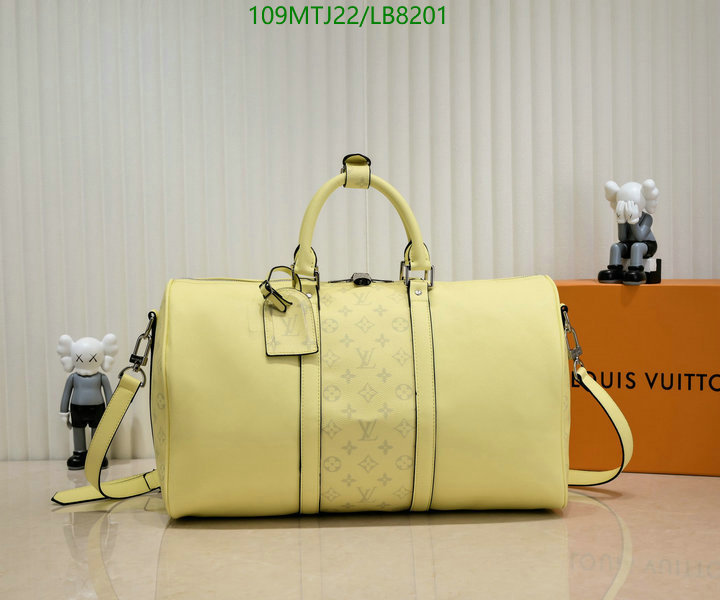 LV Bags-(4A)-Keepall BandouliRe 45-50-,Code: LB8201,$: 109USD