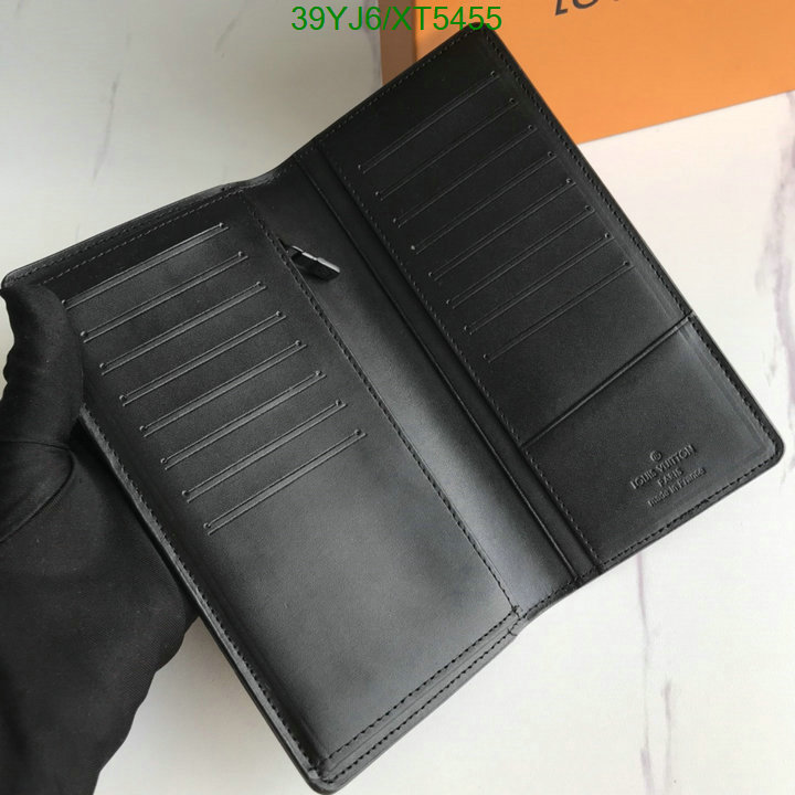 LV Bags-(4A)-Wallet-,Code: XT5455,$: 39USD