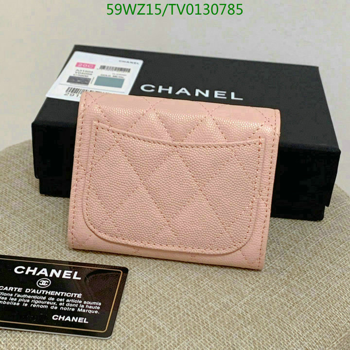 Chanel Bags ( 4A )-Wallet-,Code: TV0130785,$: 59USD