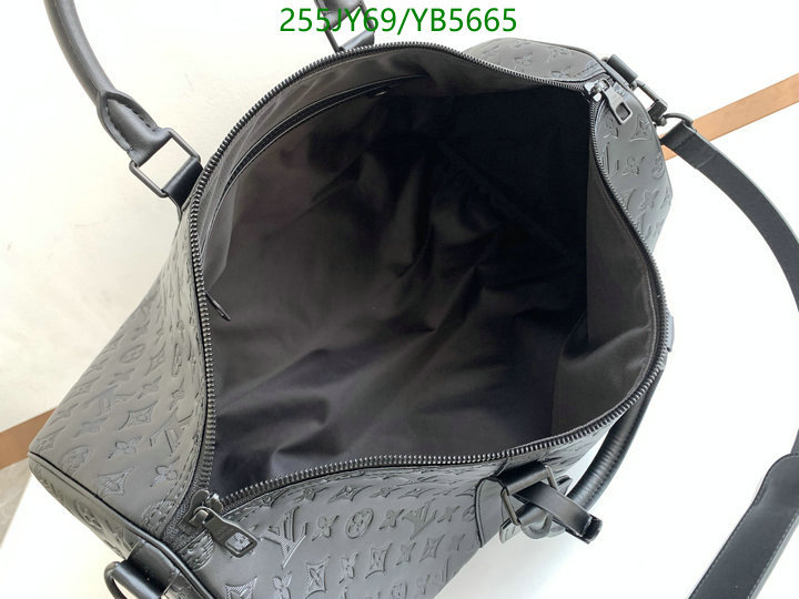 LV Bags-(Mirror)-Keepall BandouliRe 45-50-,Code: YB5665,$: 255USD