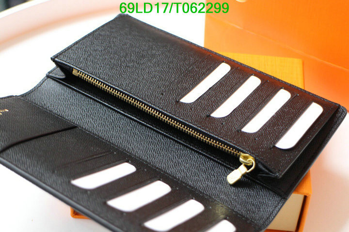 LV Bags-(Mirror)-Wallet-,Code: T062299,$: 69USD