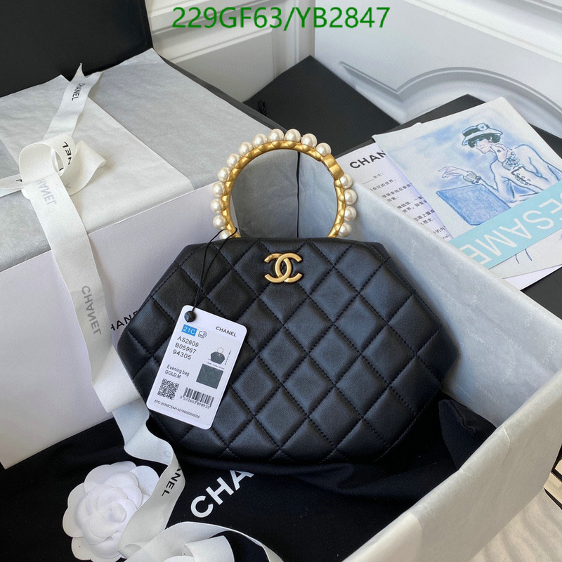 Chanel Bags -(Mirror)-Diagonal-,Code: YB2847,$: 229USD