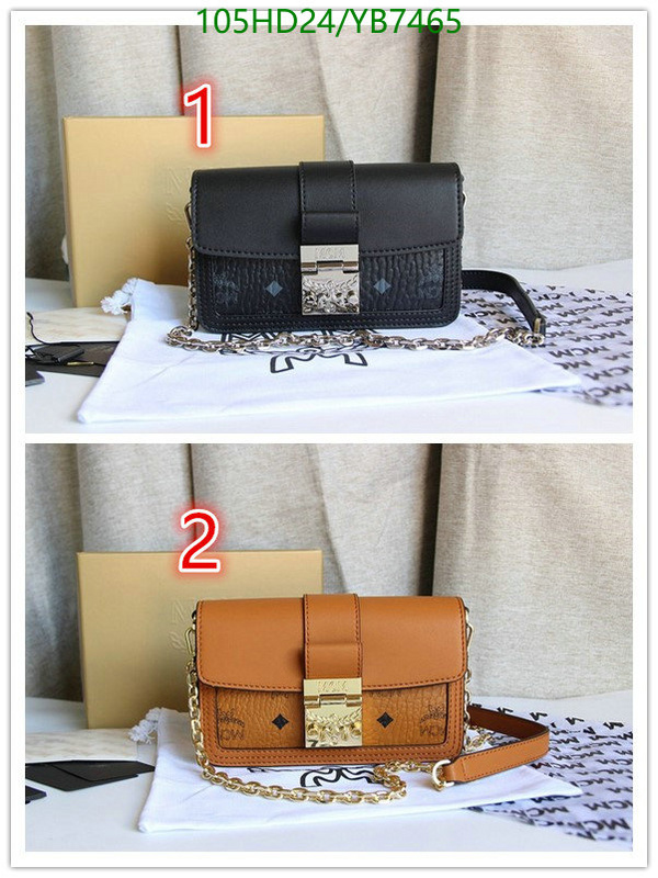 MCM Bag-(Mirror)-Diagonal-,Code: YB7465,$: 105USD