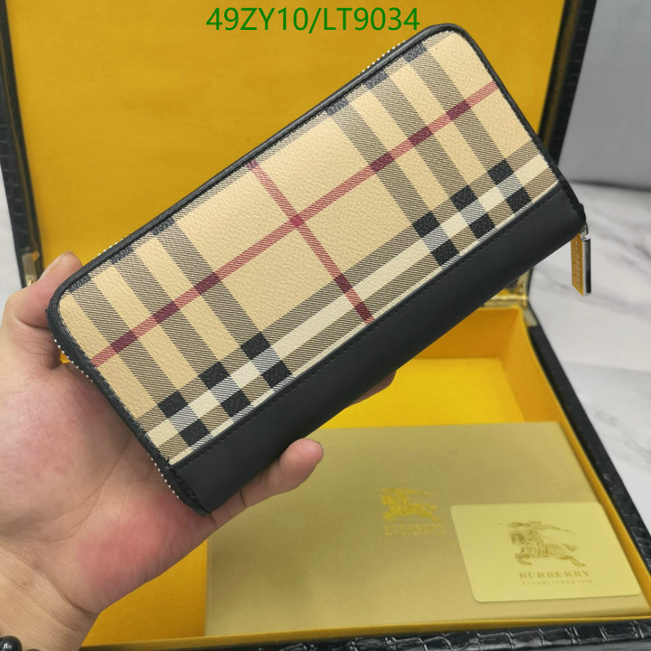 Burberry Bag-(4A)-Wallet-,Code: LT9034,$: 49USD