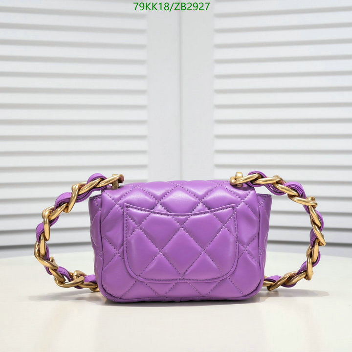 Chanel Bags ( 4A )-Diagonal-,Code: ZB2927,$: 79USD