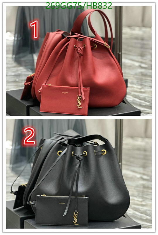 YSL Bag-(Mirror)-Other Styles-,Code: HB832,$: 269USD
