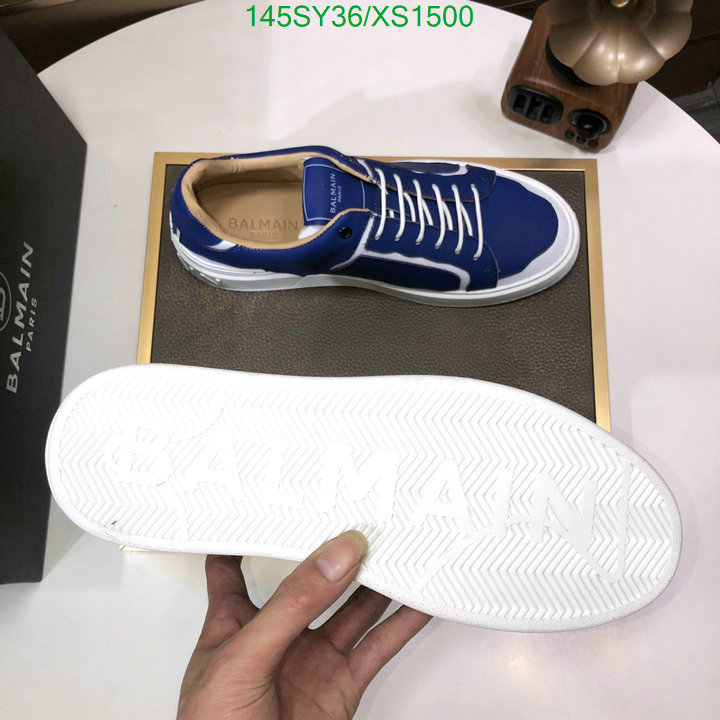 Men shoes-Balmain, Code: XS1500,$: 145USD