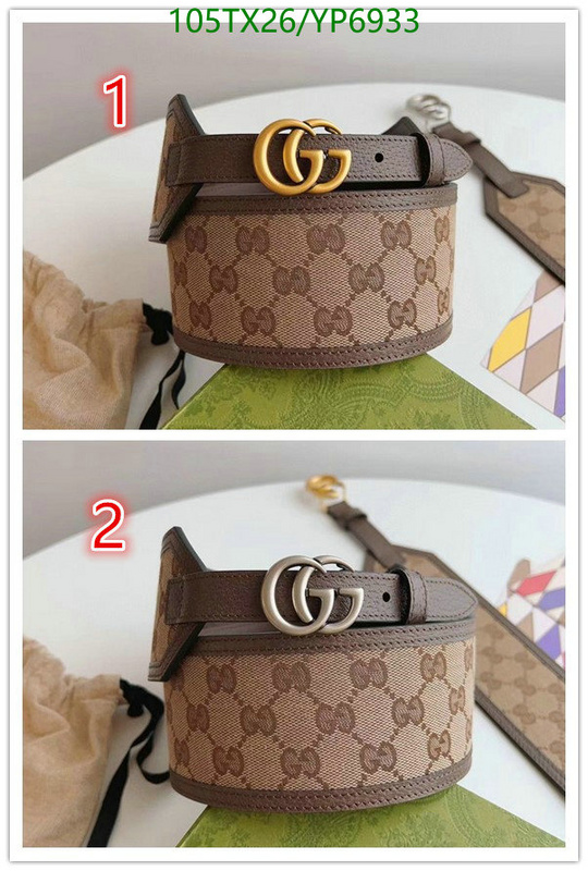 Belts-Gucci, Code: YP6933,$: 105USD