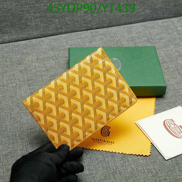 Goyard Bag-(Mirror)-Wallet-,Code: YT439,$: 45USD