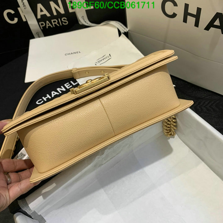 Chanel Bags -(Mirror)-Le Boy,Code: CCB061711,$: 189USD