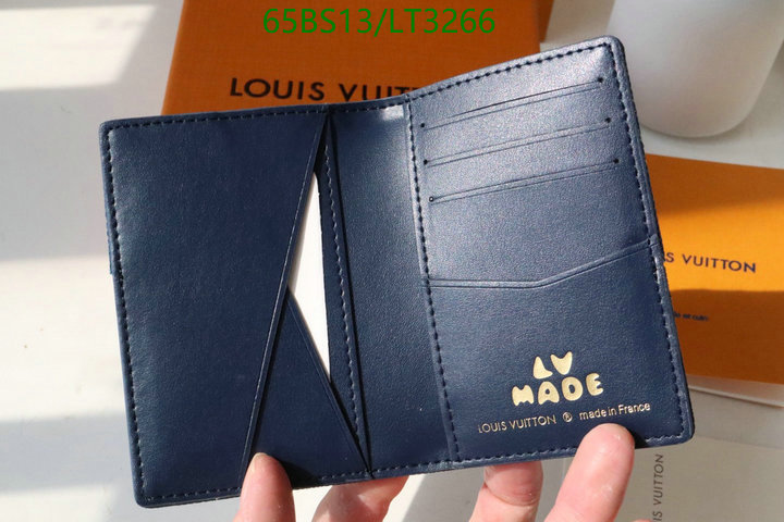 LV Bags-(Mirror)-Wallet-,Code: LT3266,$: 65USD