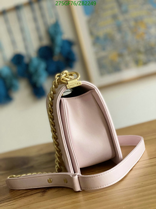 Chanel Bags -(Mirror)-Le Boy,Code: ZB2249,$: 275USD