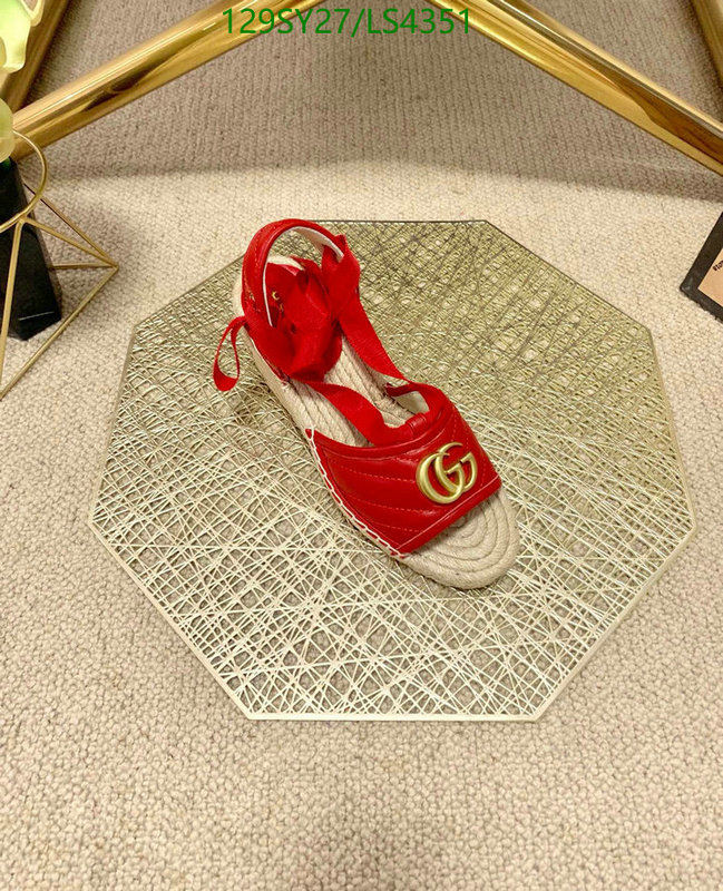 Women Shoes-Gucci, Code: LS4351,$: 129USD