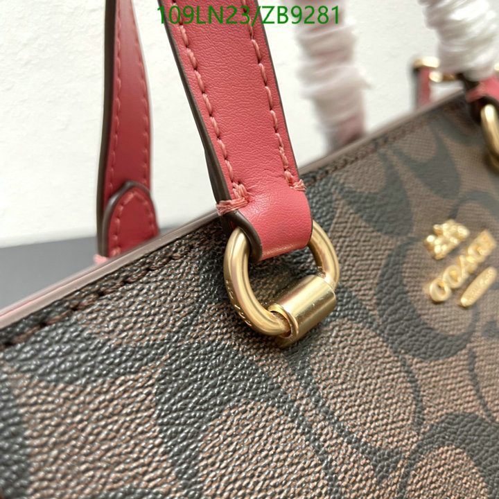 Coach Bag-(4A)-Handbag-,Code: ZB9281,$: 109USD