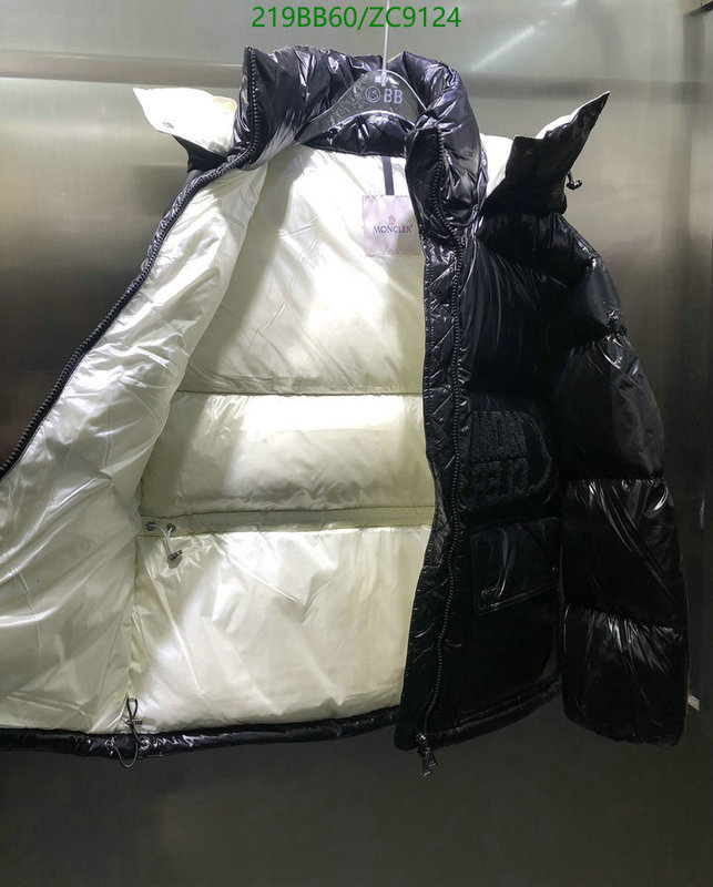 Down jacket Men-Moncler, Code: ZC9124,$: 219USD