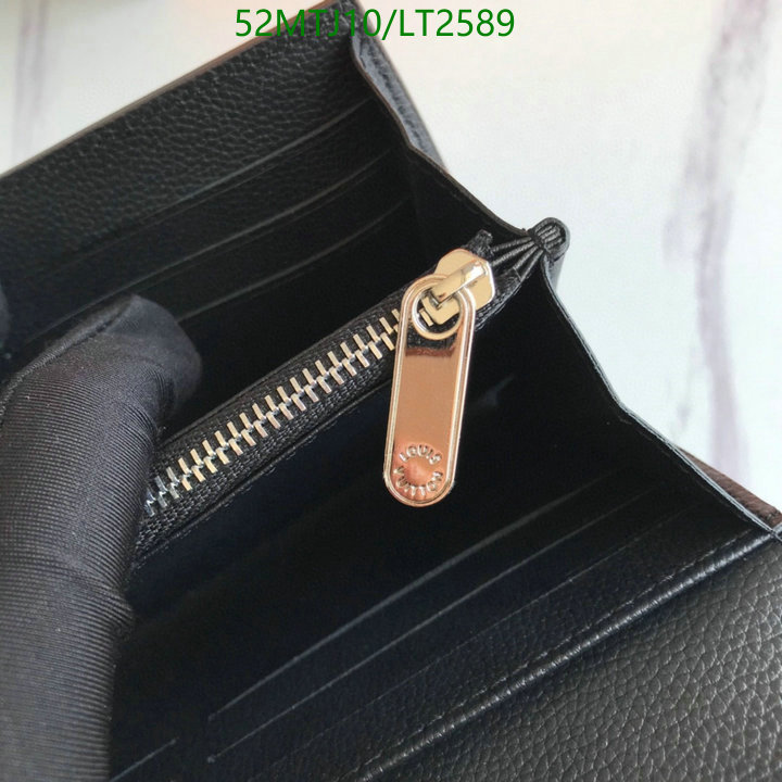 LV Bags-(4A)-Wallet-,Code: LT2589,$: 52USD