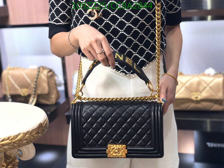 Chanel Bags ( 4A )-Le Boy,Code: CCBA2844,$: 109USD