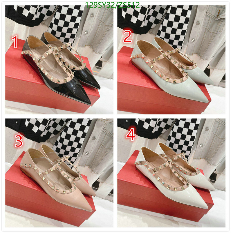 Women Shoes-Valentino, Code: ZS512,$: 129USD