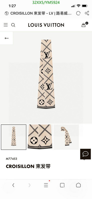 Scarf-LV,-Code: YM5924,$: 32USD