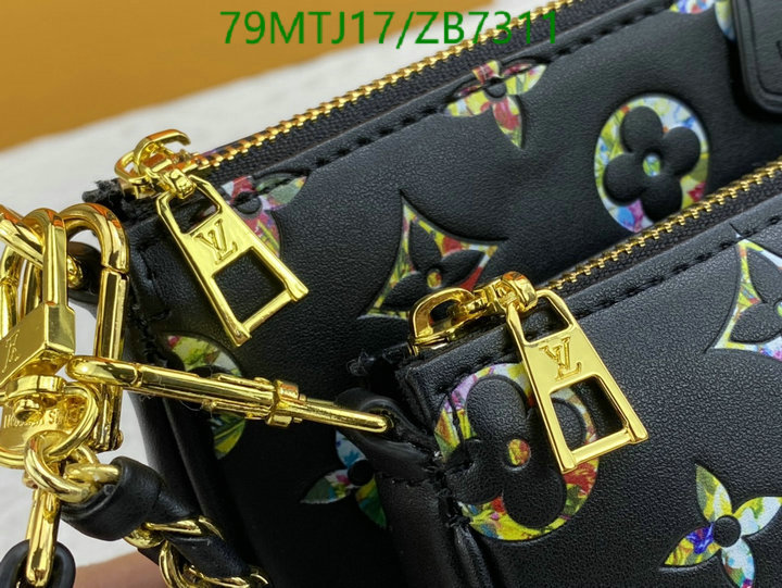 LV Bags-(4A)-New Wave Multi-Pochette-,Code: ZB7311,$: 79USD