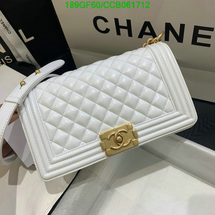 Chanel Bags -(Mirror)-Le Boy,Code: CCB061712,$: 189USD