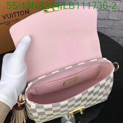 LV Bags-(4A)-Pochette MTis Bag-Twist-,Code：LB111736,$: 55USD