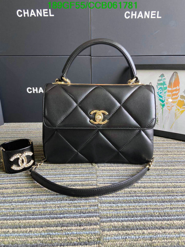 Chanel Bags -(Mirror)-Handbag-,Code: CCB061781,$:189USD