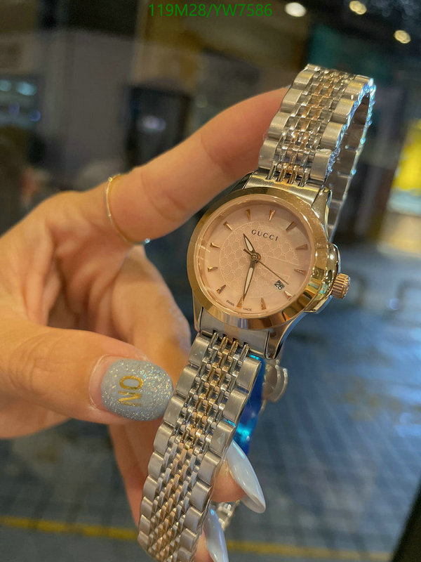 Watch-4A Quality-Gucci, Code: YW7586,$: 119USD
