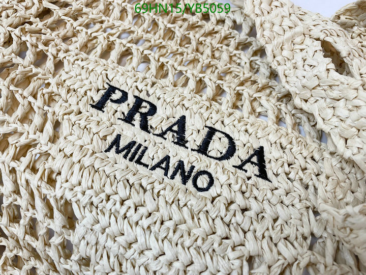 Prada Bag-(4A)-Handbag-,Code: YB5059,$: 69USD