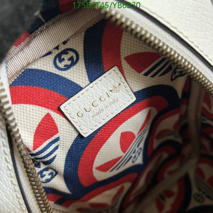 Gucci Bag-(Mirror)-Handbag-,Code: YB6230,$: 175USD
