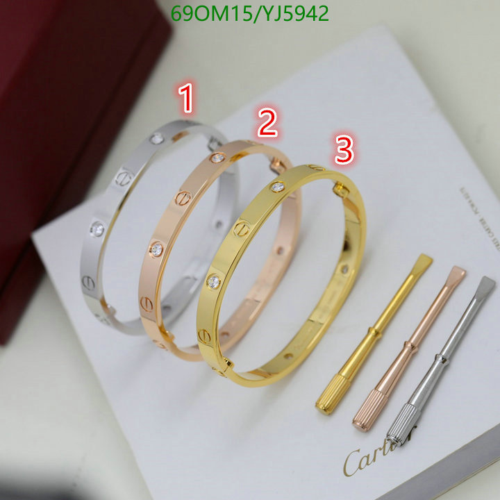 Jewelry-Cartier, Code: YJ5942,$: 69USD