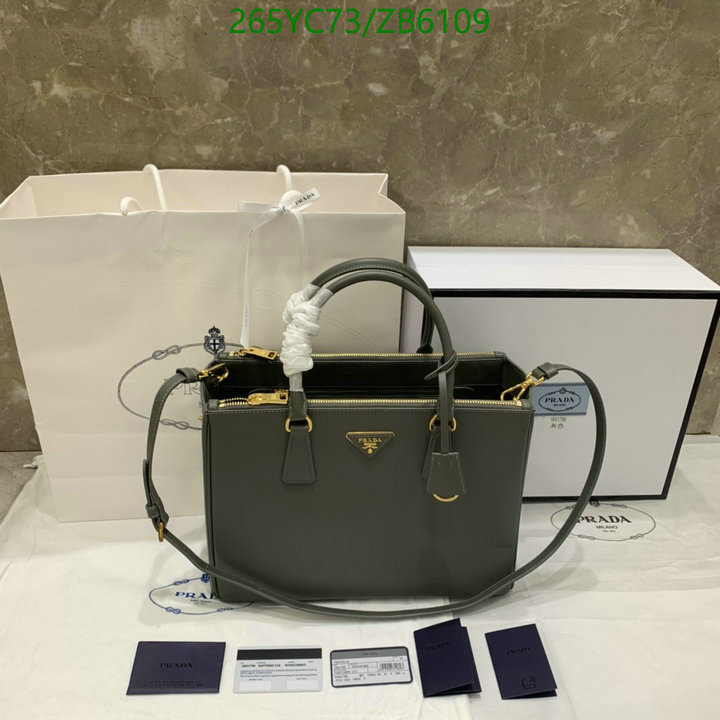 Prada Bag-(Mirror)-Handbag-,Code: ZB6109,$: 335USD