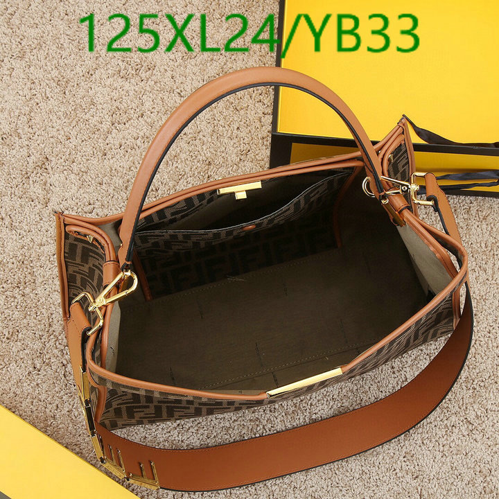 Fendi Bag-(4A)-Peekaboo,Code: YB33,$: 125USD