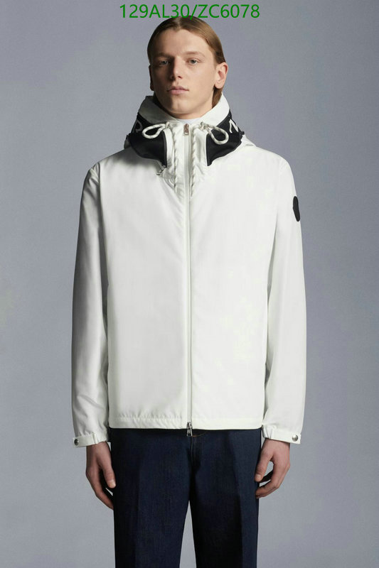 Down jacket Men-Moncler, Code: ZC6078,$: 129USD