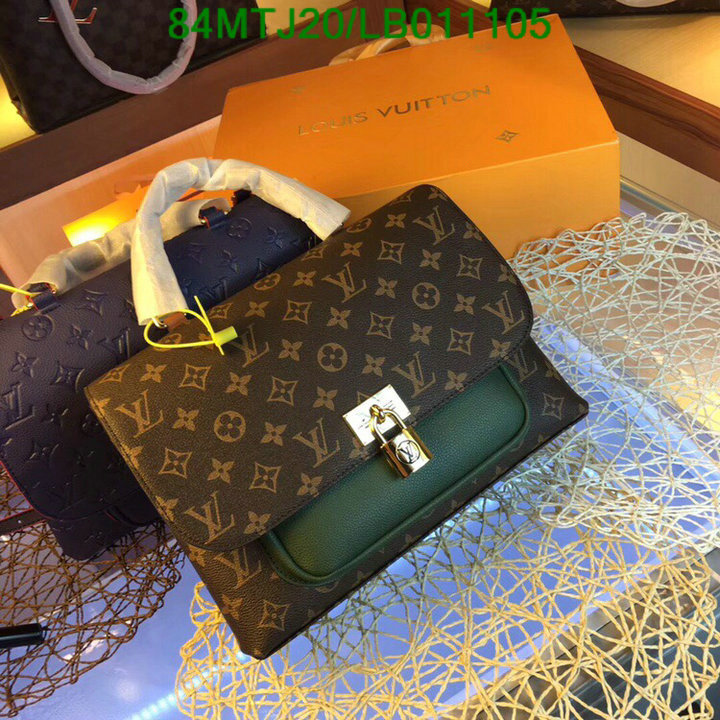 LV Bags-(4A)-Handbag Collection-,Code: LB011105,$: 84USD