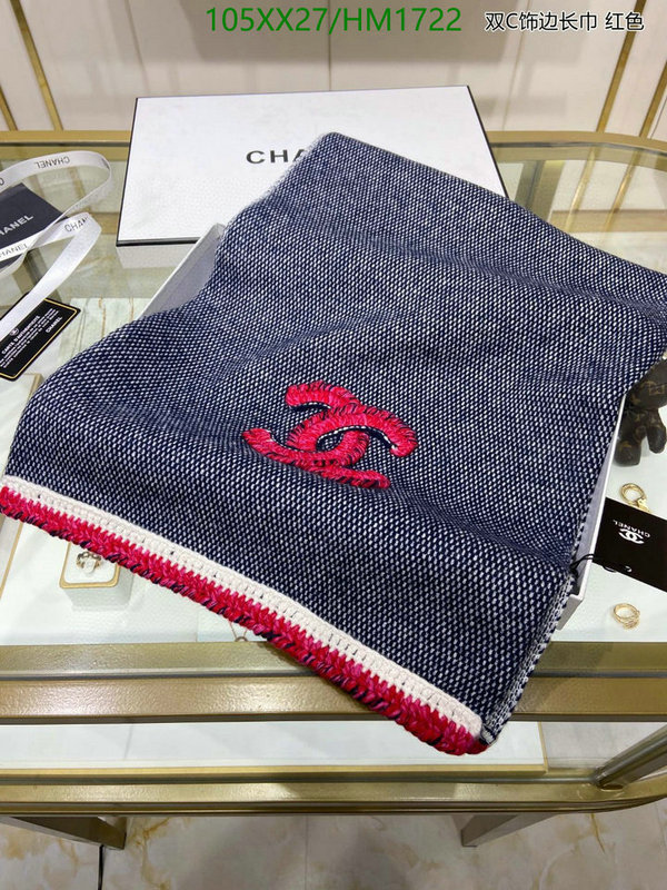 Scarf-Chanel, Code: HM1722,$: 105USD