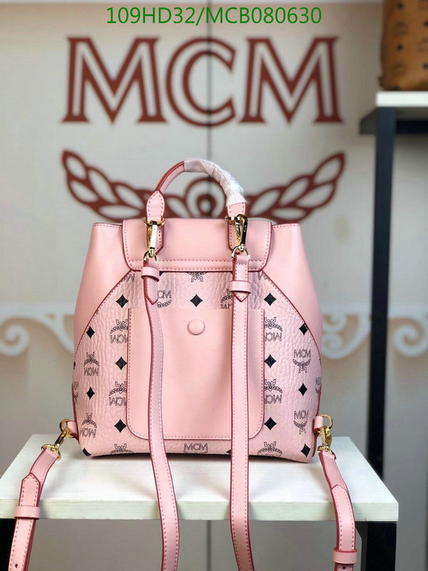 MCM Bag-(Mirror)-Backpack-,Code:MCB080630,$:109USD