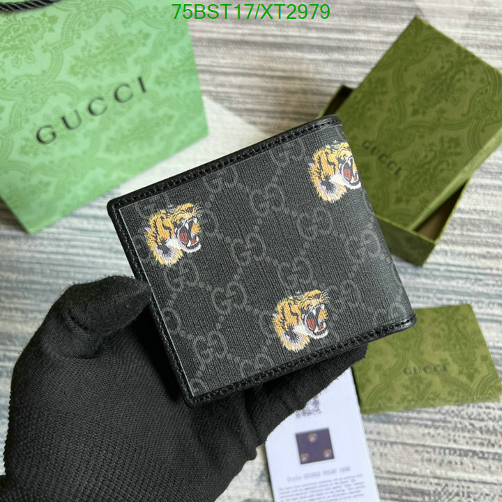 Gucci Bag-(Mirror)-Wallet-,Code: XT2979,$: 75USD